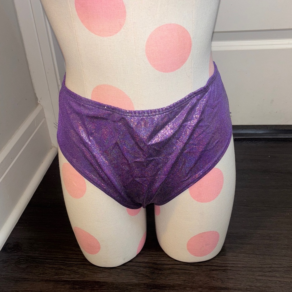 Shimmering Purple Bottoms